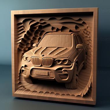 3D модель BMW X5 E53 (STL)